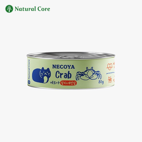 Nc 고양이 참치 & 게살캔 80G]